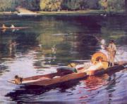 John Lavery The Thames at Maidenhead USA oil painting artist